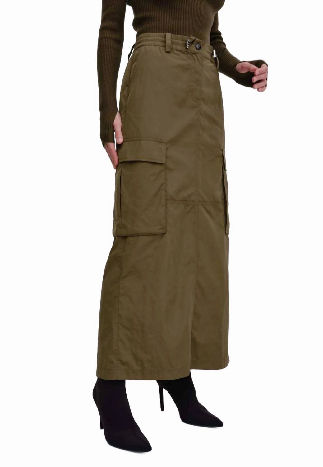 Occasion Dressing Phoenix Skirt In Khaki