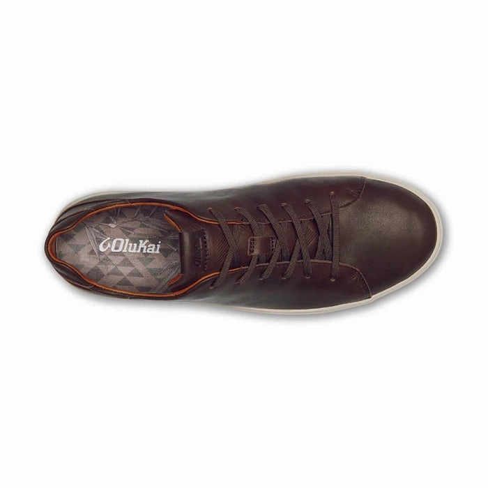 Shoe Fashion adult style Mens Olukai Lae' ahi Li 'Ili Dark Wood/Dark Wood