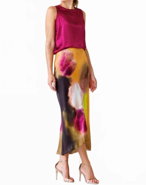Slope Skirt In Sunrise Place Fashion Pulse Biodegradable Fabric