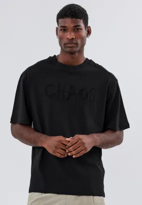CHAOS T-SHIRT BLACK All-day style Quality Comfort