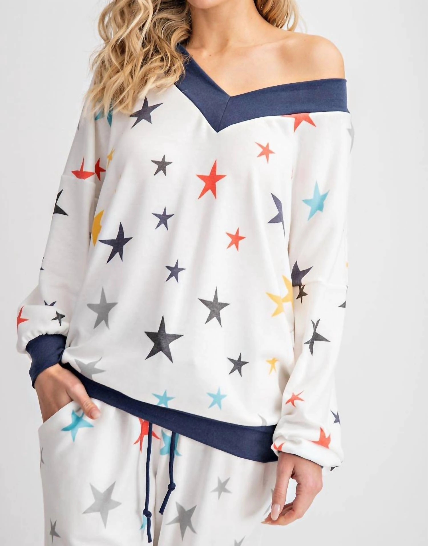 A Star Is Born Top In Multi Cold Weather Gear Modern Knitwear