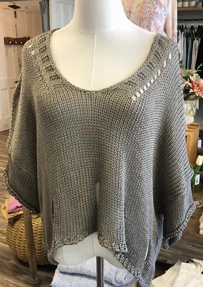 Women's Lia Sweater In Taupe Functional Fashion