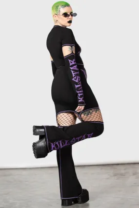 Opaque Lining Vibe Ready Martyr Suspender Skirt