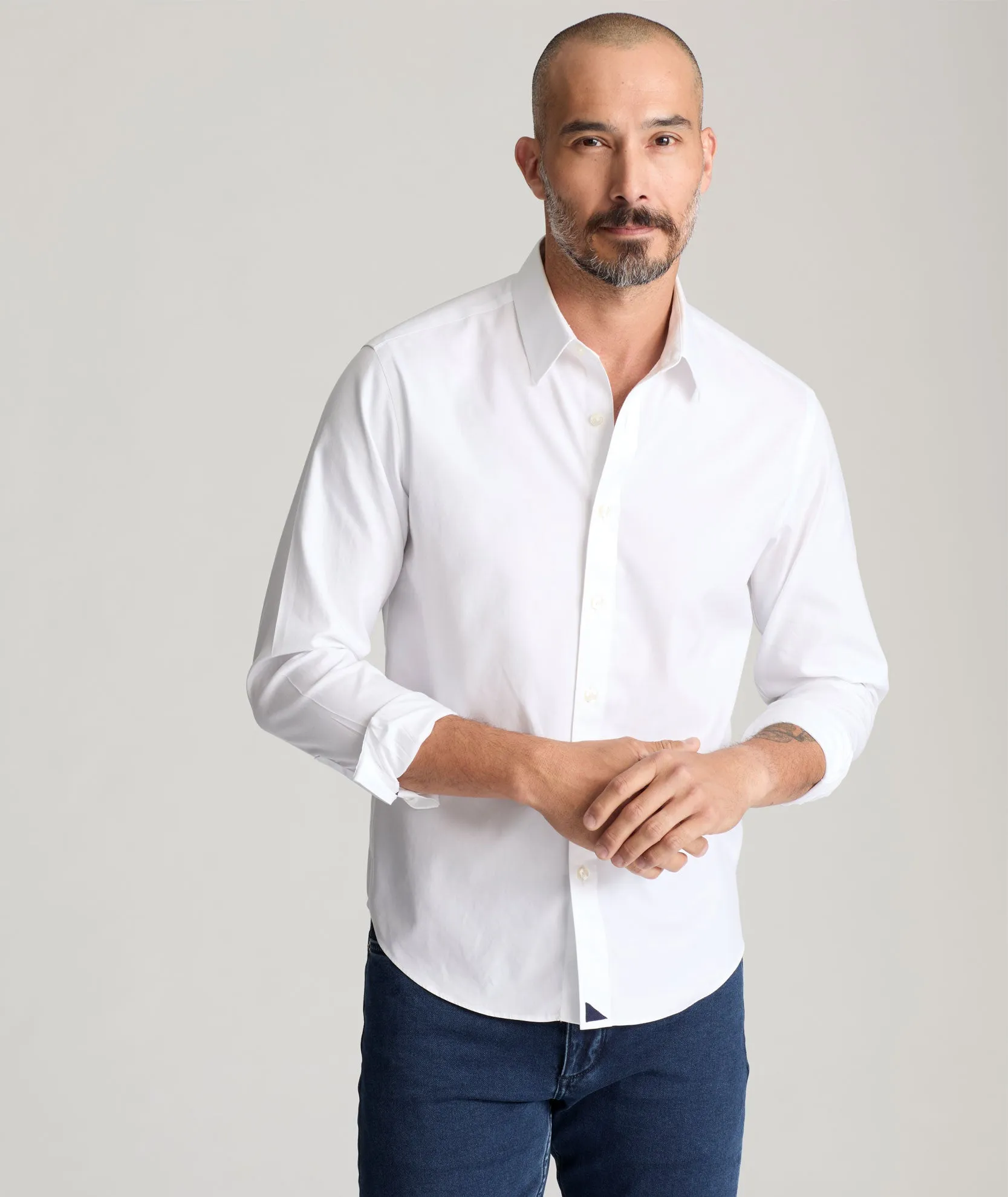 Wrinkle-Free Las Cases Shirt Lightweight Material