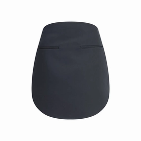 Knitted Fabric Courrges Satin Women's Miniskirt