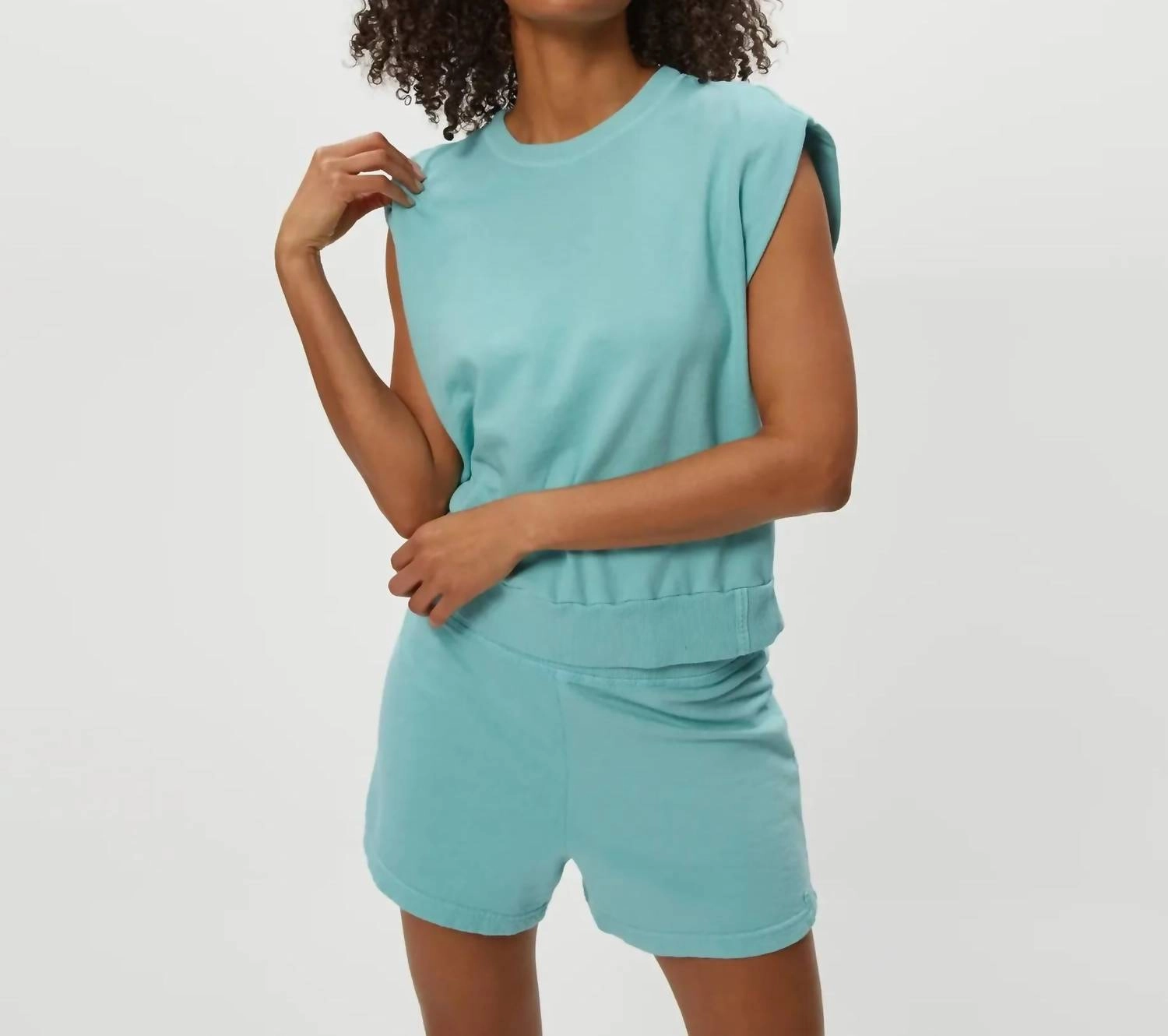 Shiloh Shorts In Serene Regular Fit fitness enthusiasts