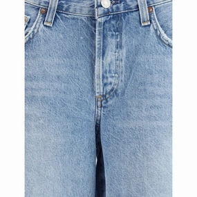 Recycled Elastic Trim water sports use Agolde Baggy blue Women's Shorts