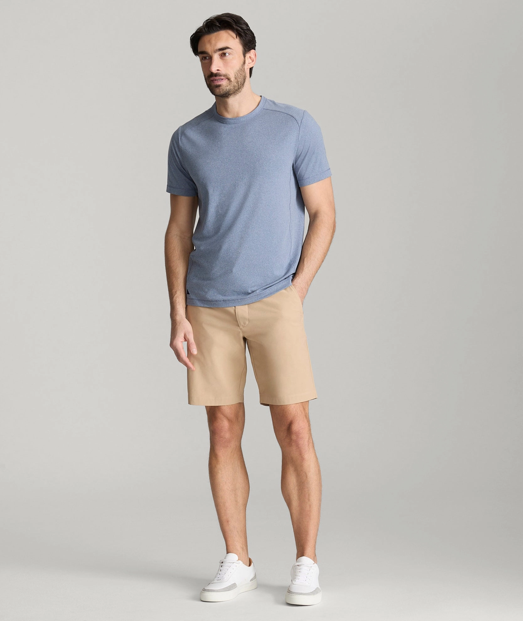 Traveler Tech Shorts Adjustable Waistband Quick Drying