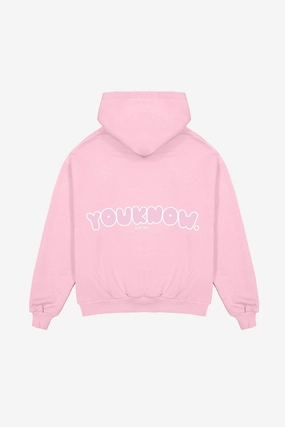 Sunsetszn Hoodie 2.0 | Pink Travel Wear Front Pouch