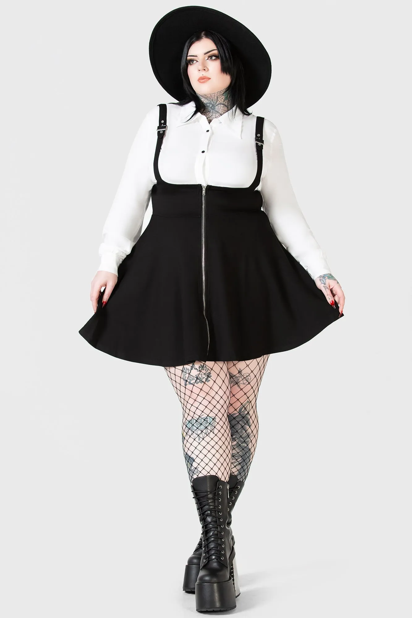 Suspend Me Statement Skirt [B] Maternity Friendly anti static