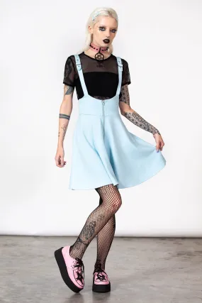 Suspend Me Statement Skirt [PASTEL BLUE] Laid Back Look