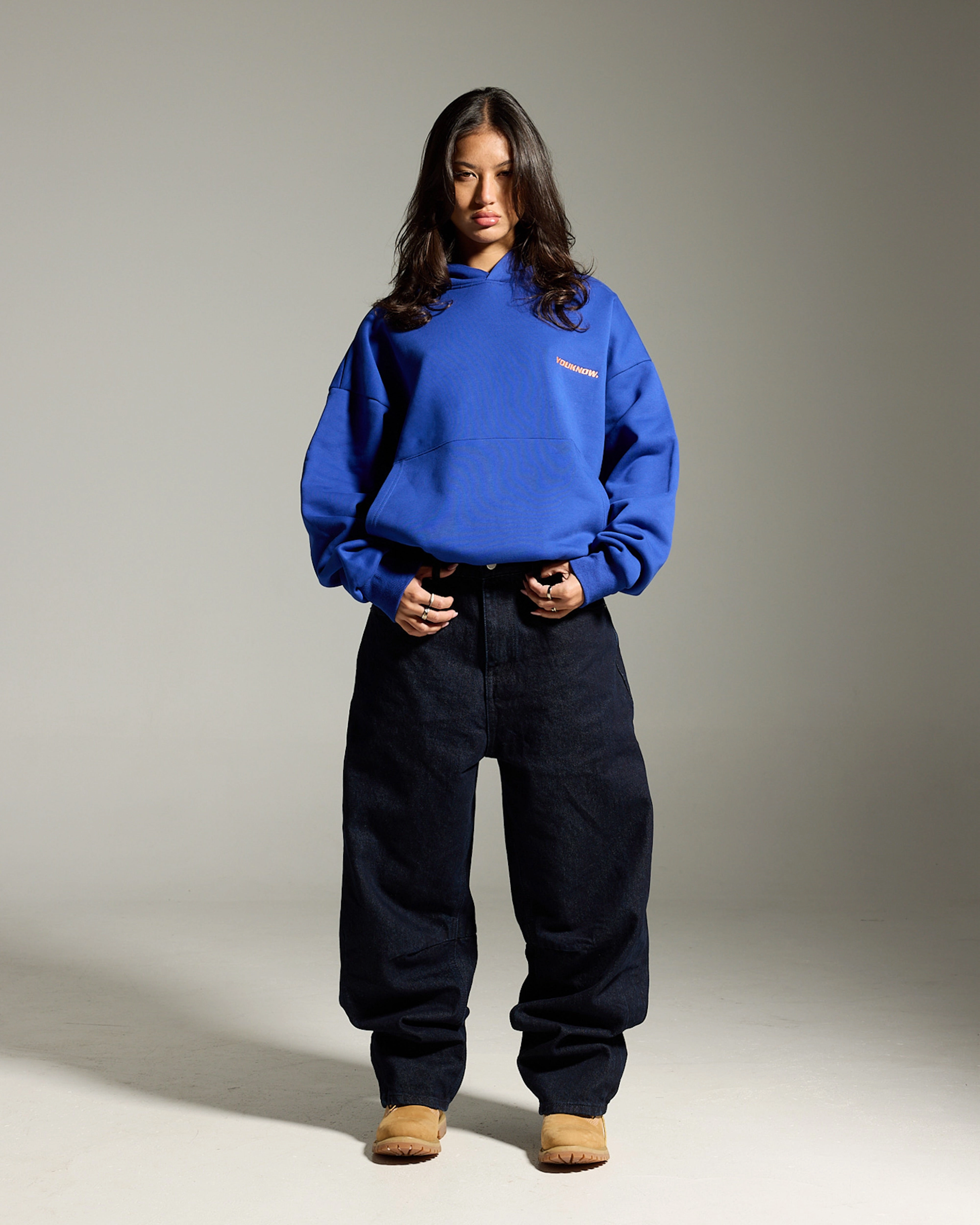 Outline Icon Hoodie | Ultramarine Men's