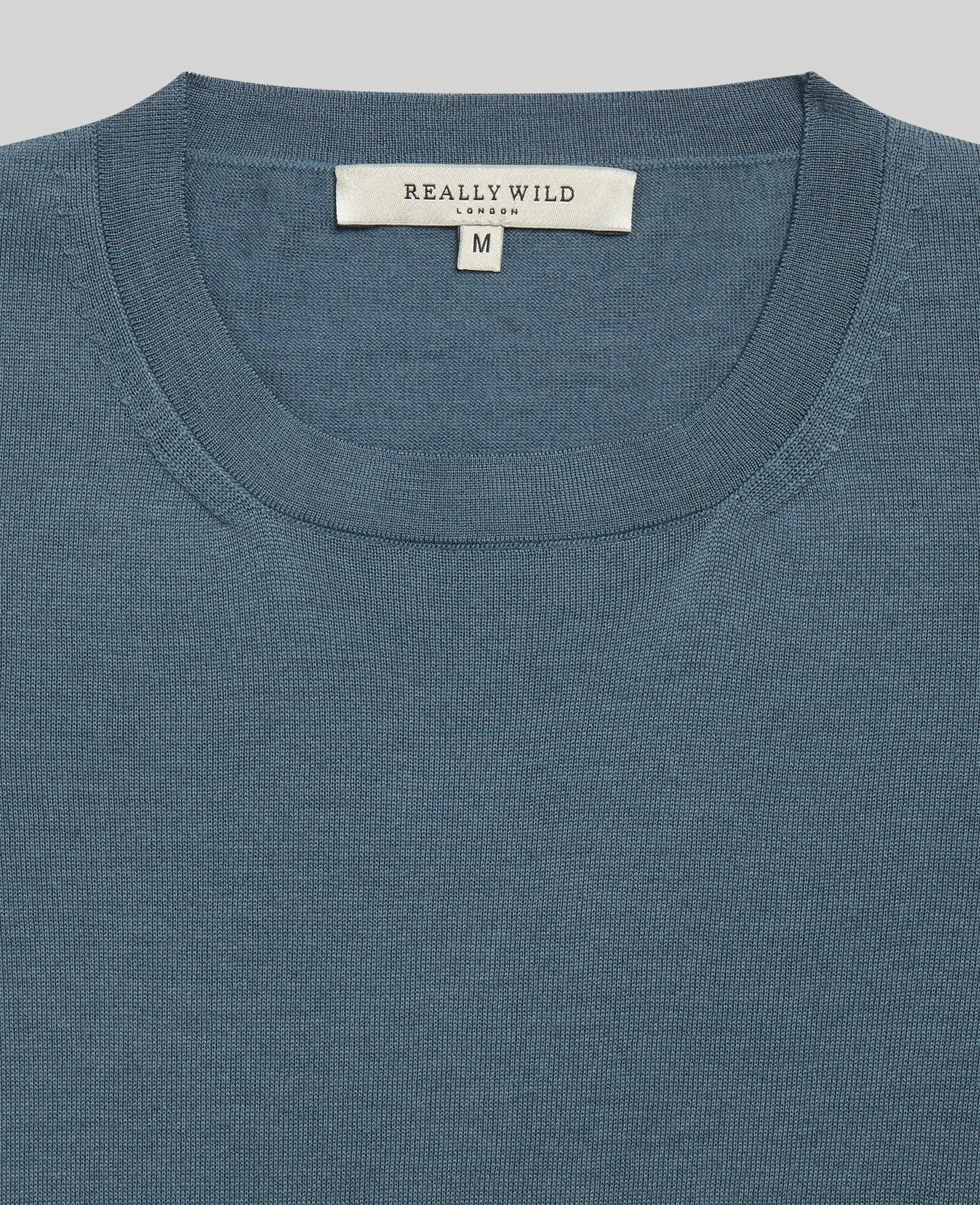 Texture Focus ShrinkageResistant Weave Sascha Short Sleeve Knitted Tee