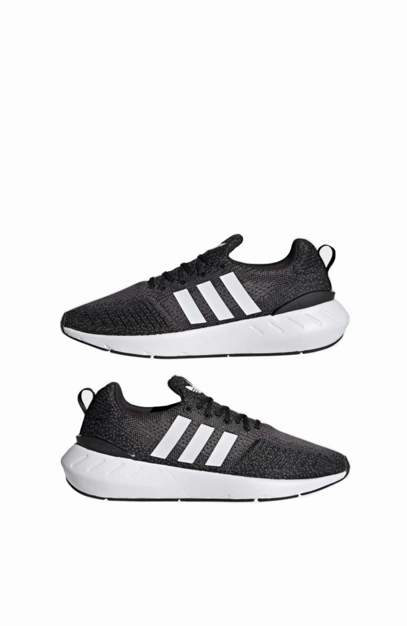 Swift Run 22 Shoe Core Black White Tear Resistant Stitching Lightweight Use
