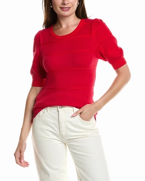 Comfortable Design T Tahari Blouson Sweater