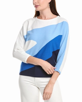 T Tahari Dolman Sleeve Sweater Versatile Comfort