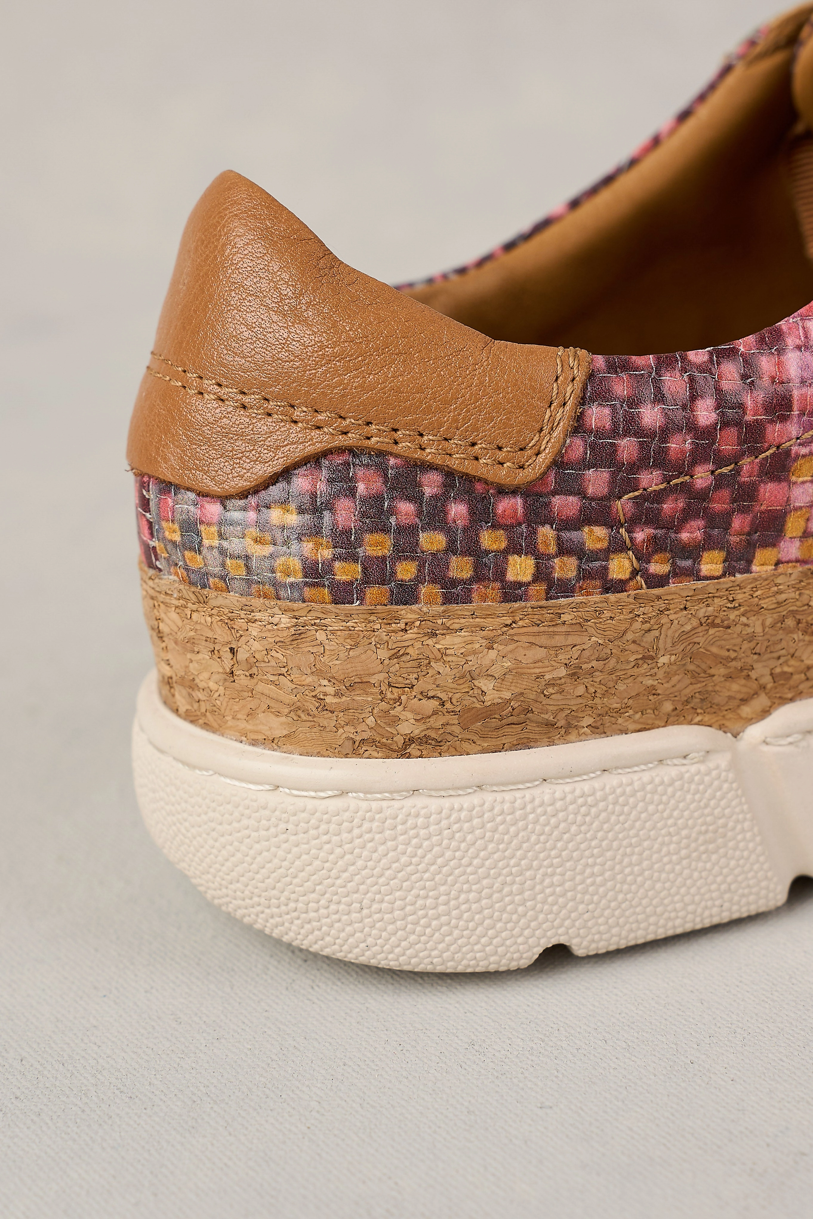 Talina Textured Sneaker - Multi Swift Step Sneaker Socks