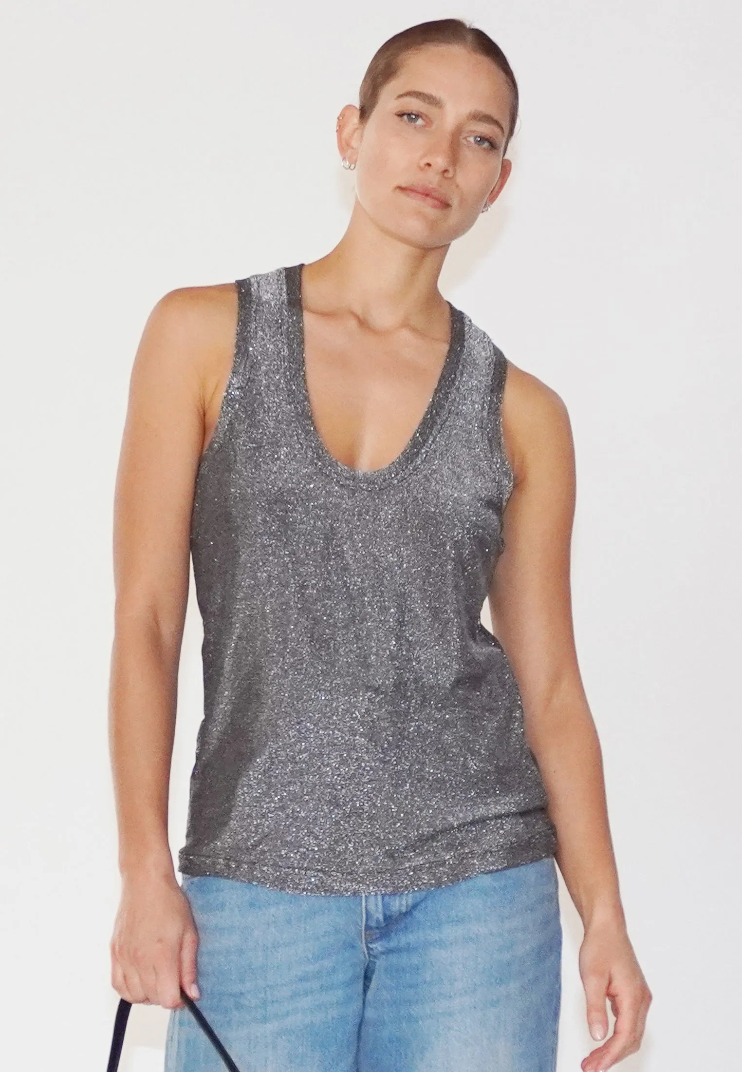Heat Transfer Printing TANZANITE VEST GUN METAL
