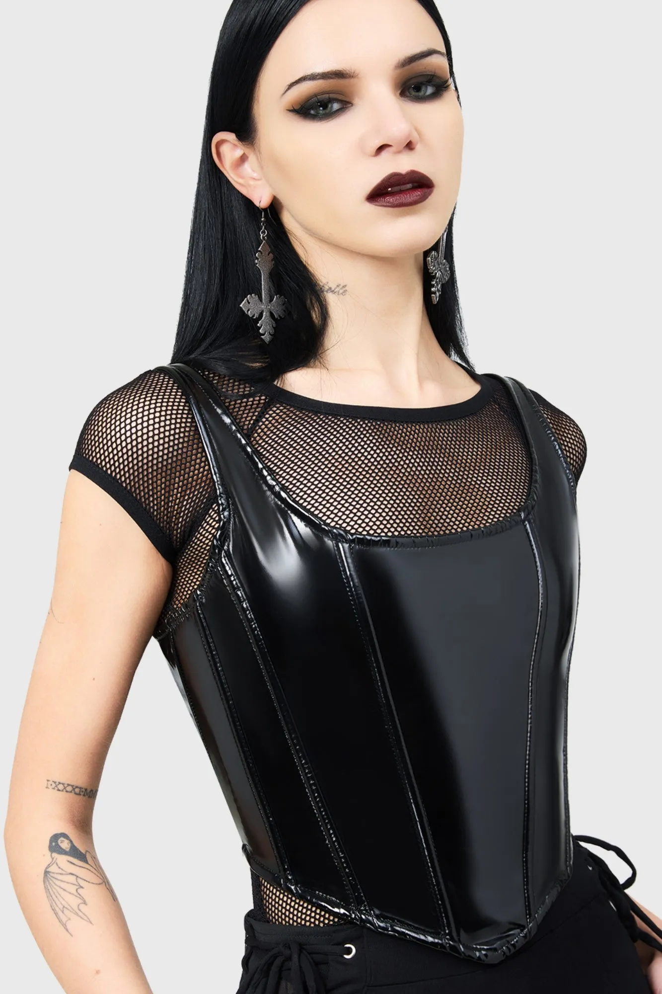 Stillness Corset Top Adjustable Hem Toggles