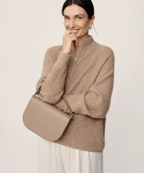 Home Trend Cashmere Half Zip
