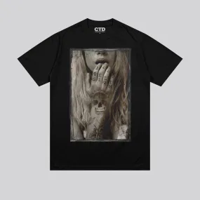 TEMPTED T-SHIRT BLACK Gym clothing