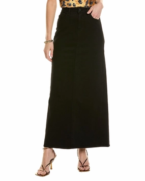 Chic Attire Washable fabric L'AGENCE Miriam Denim Maxi Skirt