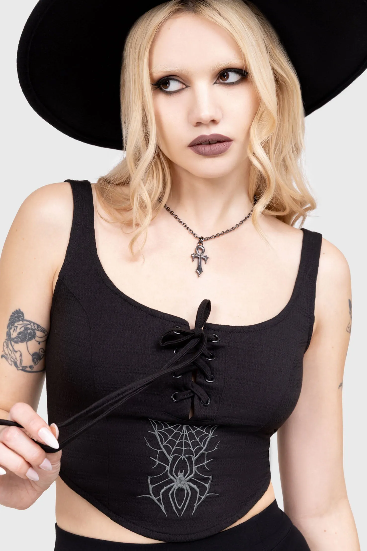 Durable Color Retention Professional Wear Grimwatch Corset Top