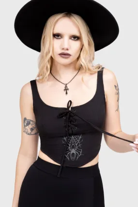 Luxurious Feel Outdoor Wear Grimwatch Corset Top