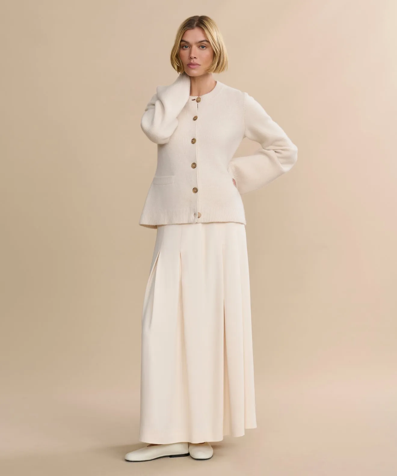 Cooper Cardigan Antibacterial Finish