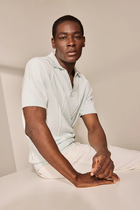 Textured vertical stripes polo golf club