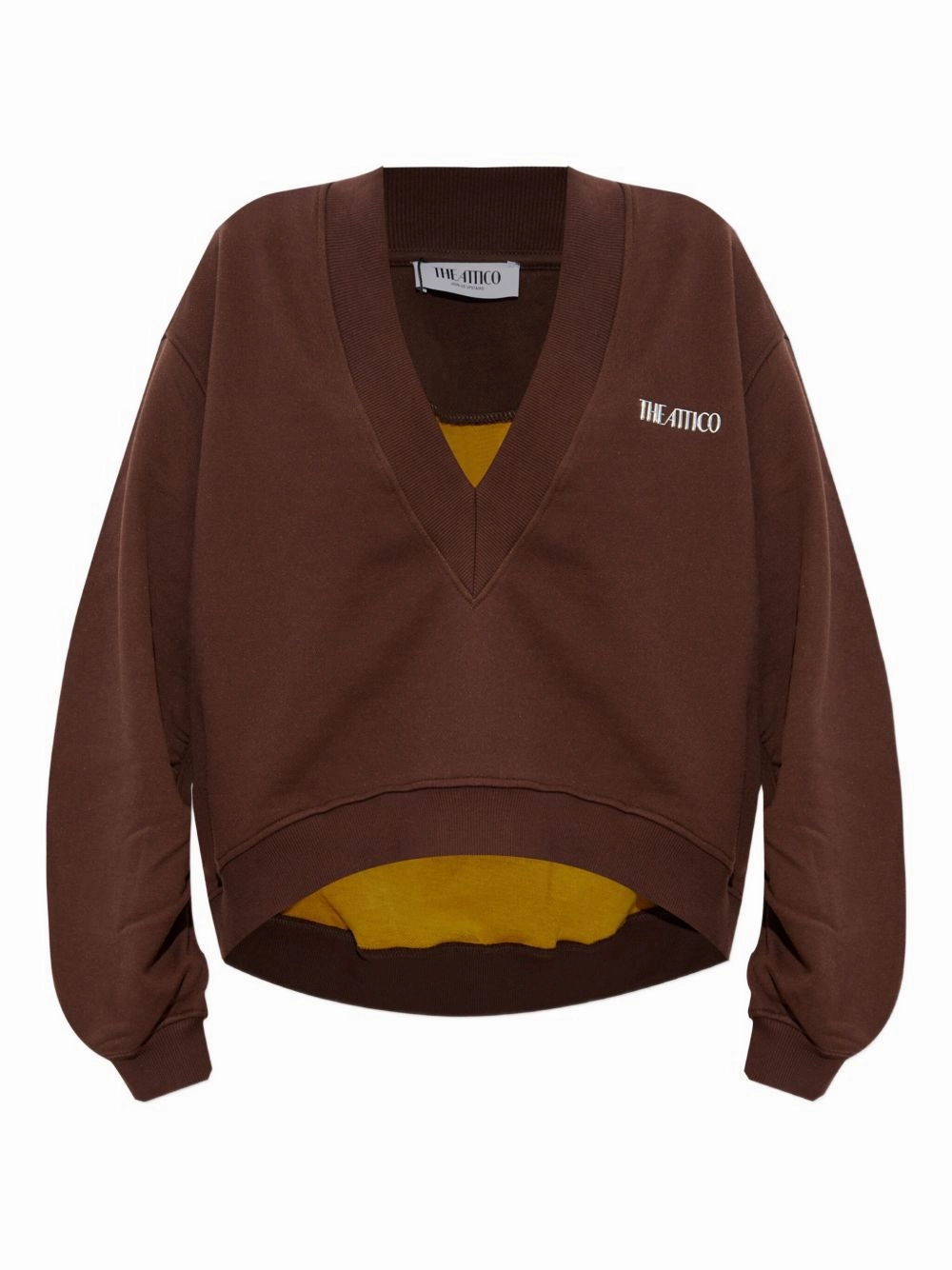 The Attico Women's Sweaters Flatlock stitching