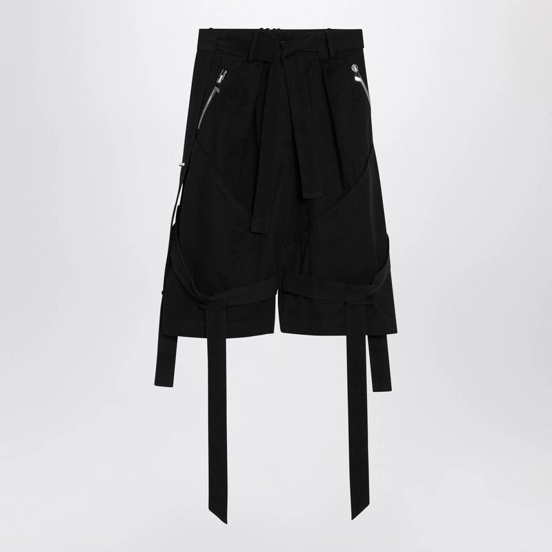 The Attico Women's Wide Cotton Bermuda Shorts back-to-school