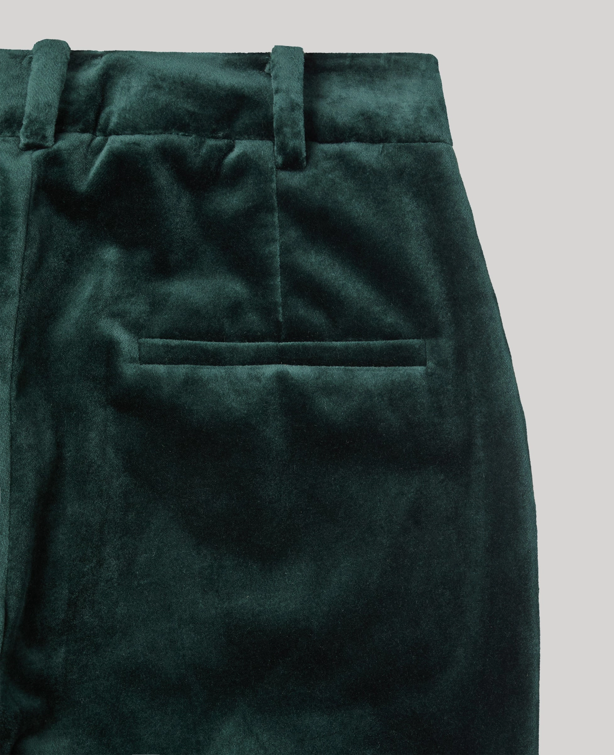 Mayfair Velvet Trousers Abrasion Resistant Panels TaglessLabel
