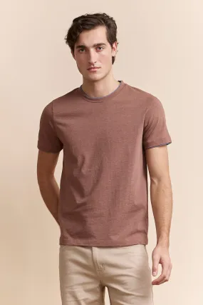 skinny but not tight Thin stripes t-shirt