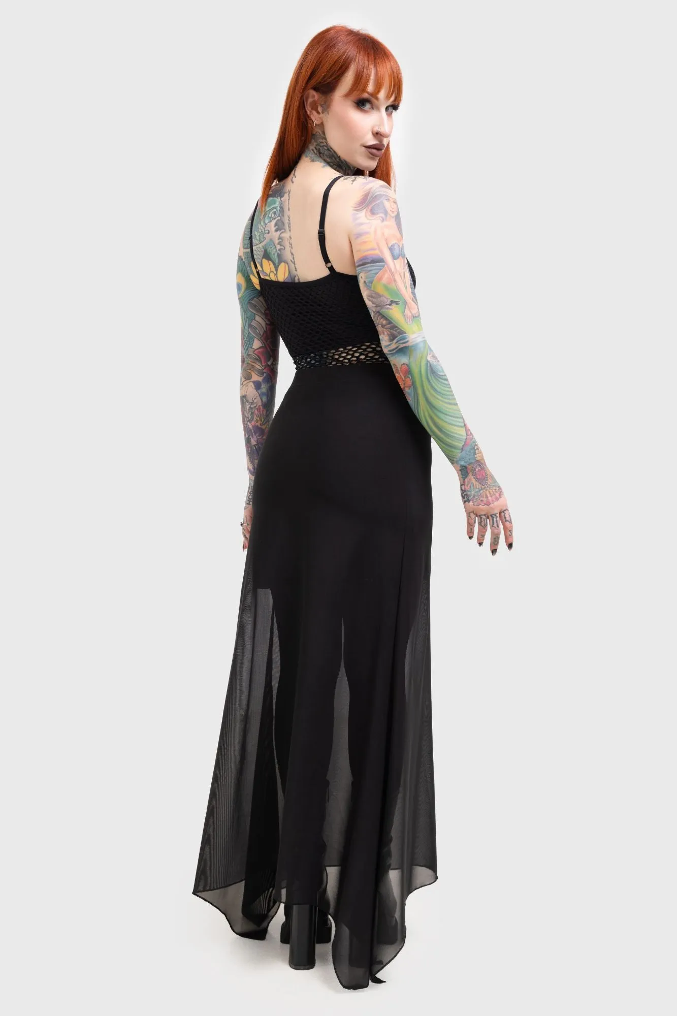 Death Star Maxi Skirt Vibrant Touch Durable Stitching