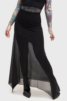 A line Collaboration Piece Death Star Maxi Skirt