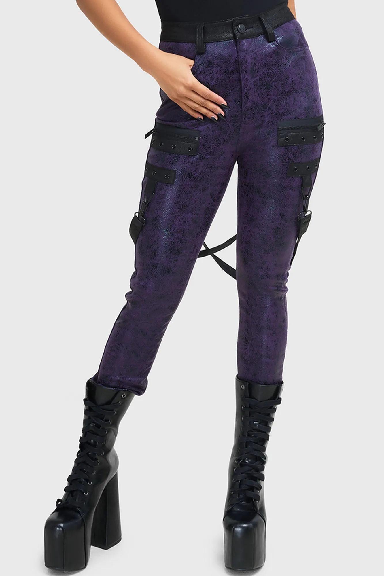 Blackout fabric Multi Pocket System Asmodea Trousers