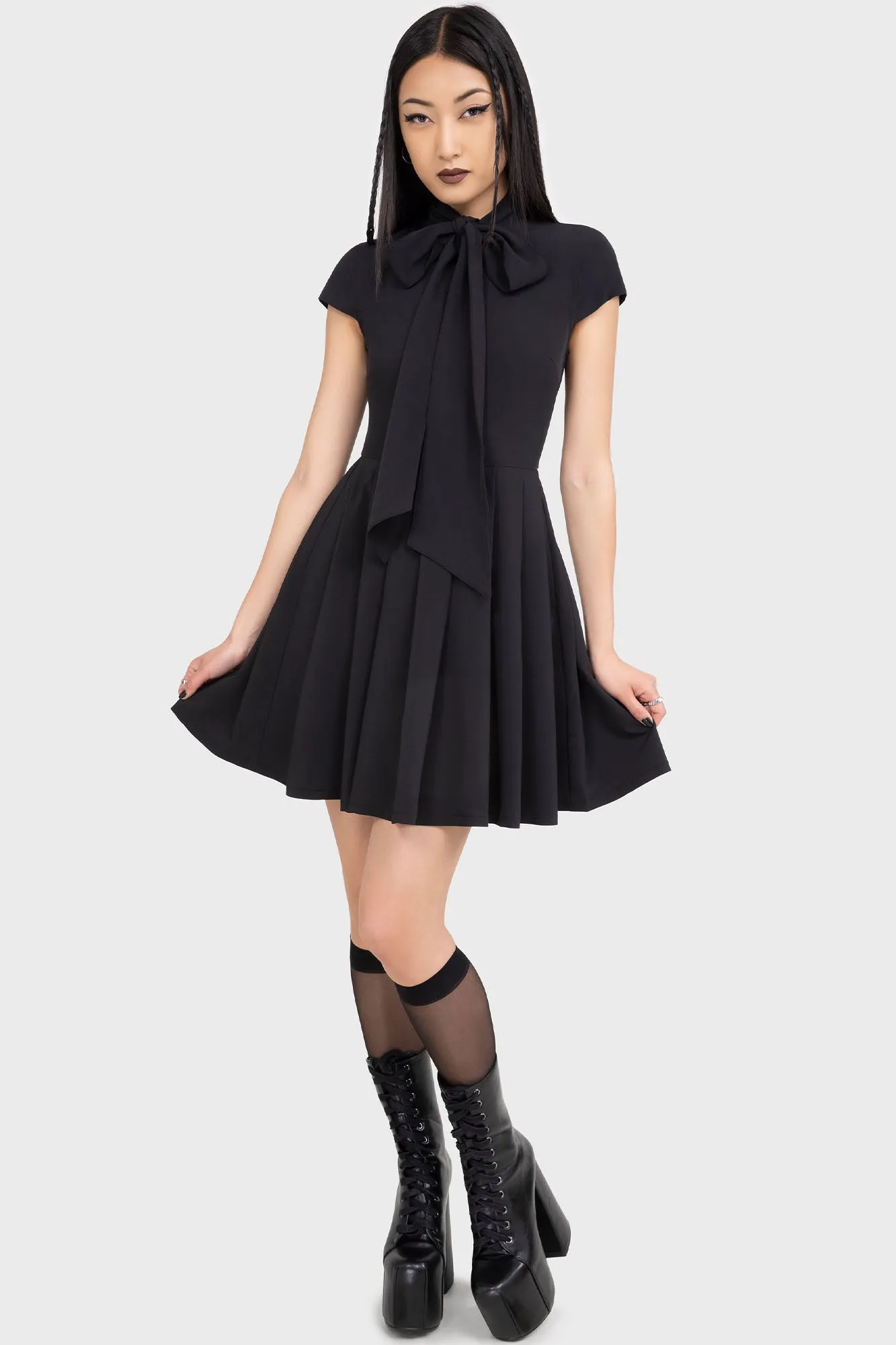 Funerary Rites Dress Dual Tones