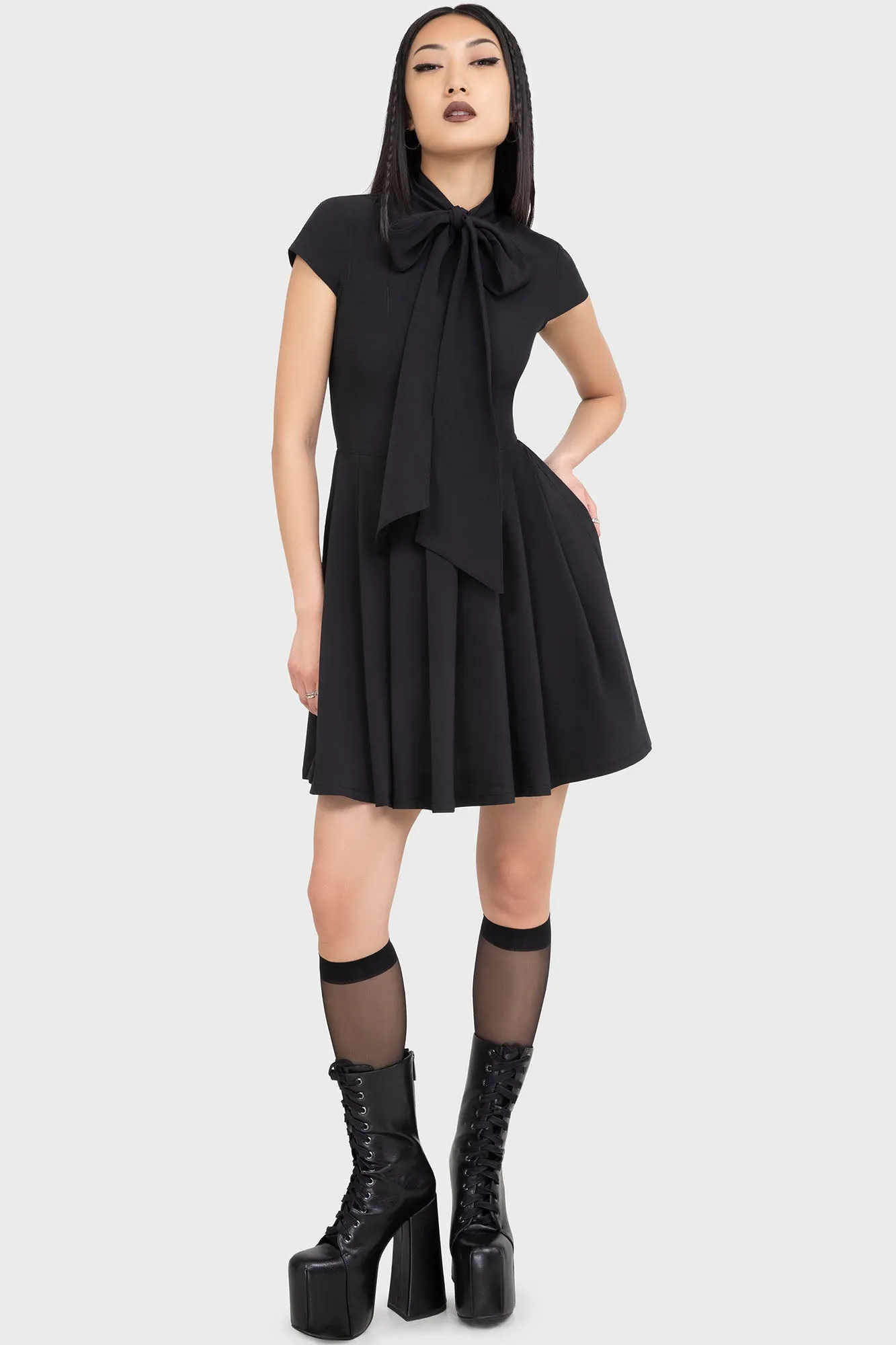 Funerary Rites Dress Smart Fabric Softly Structured