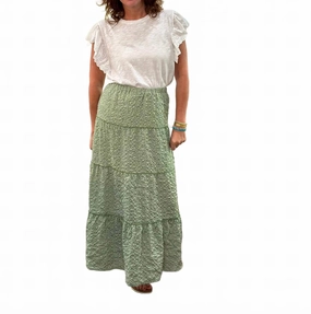 Built In Shorts Asher Skirt In Fern
