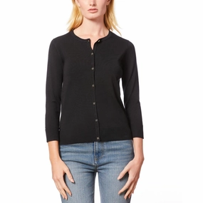 Winter Ready Knit Comfortable Knit Womens Button Knit Cardigan Sweater