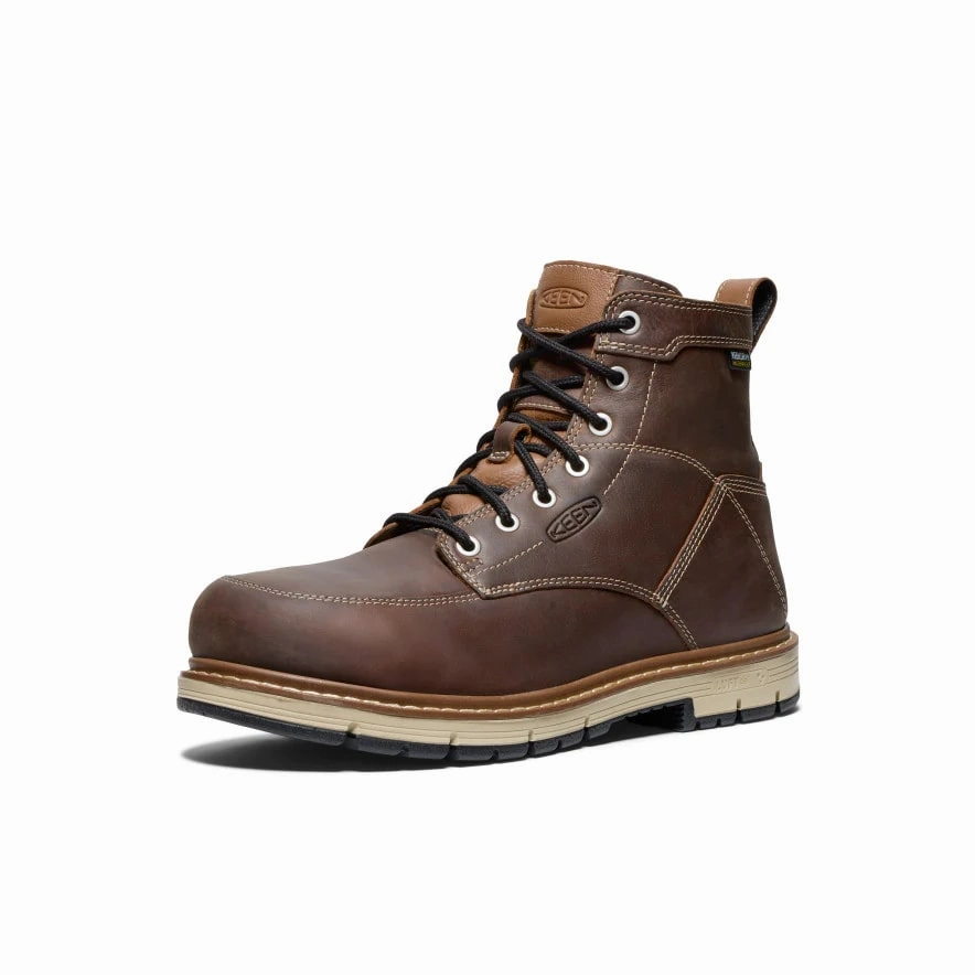 Hard Ground Classic Touch Keen San Jose Waterproof 90?? Heel Boot (Alloy Toe)