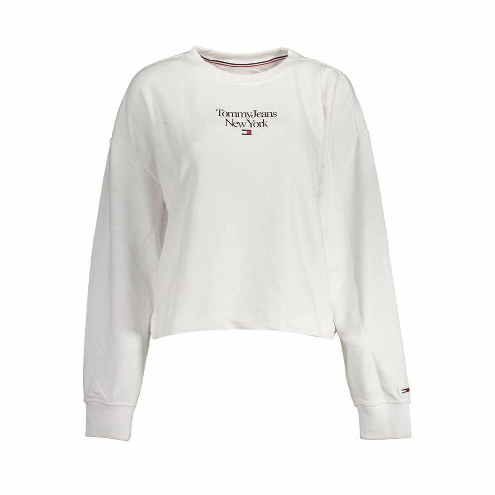 Tommy Hilfiger Cotton Women's Sweatshirt Cozy Knitwear Winter Wear Essentials