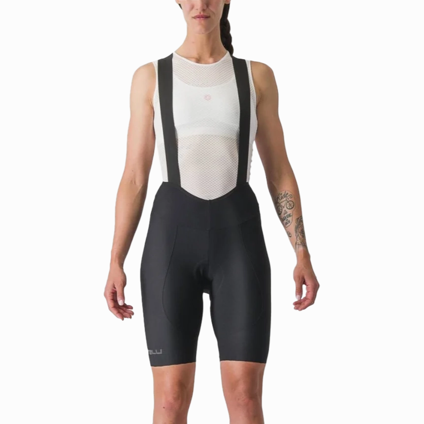 Relaxed Cut Formal Look Women's Espresso DT Bibshort