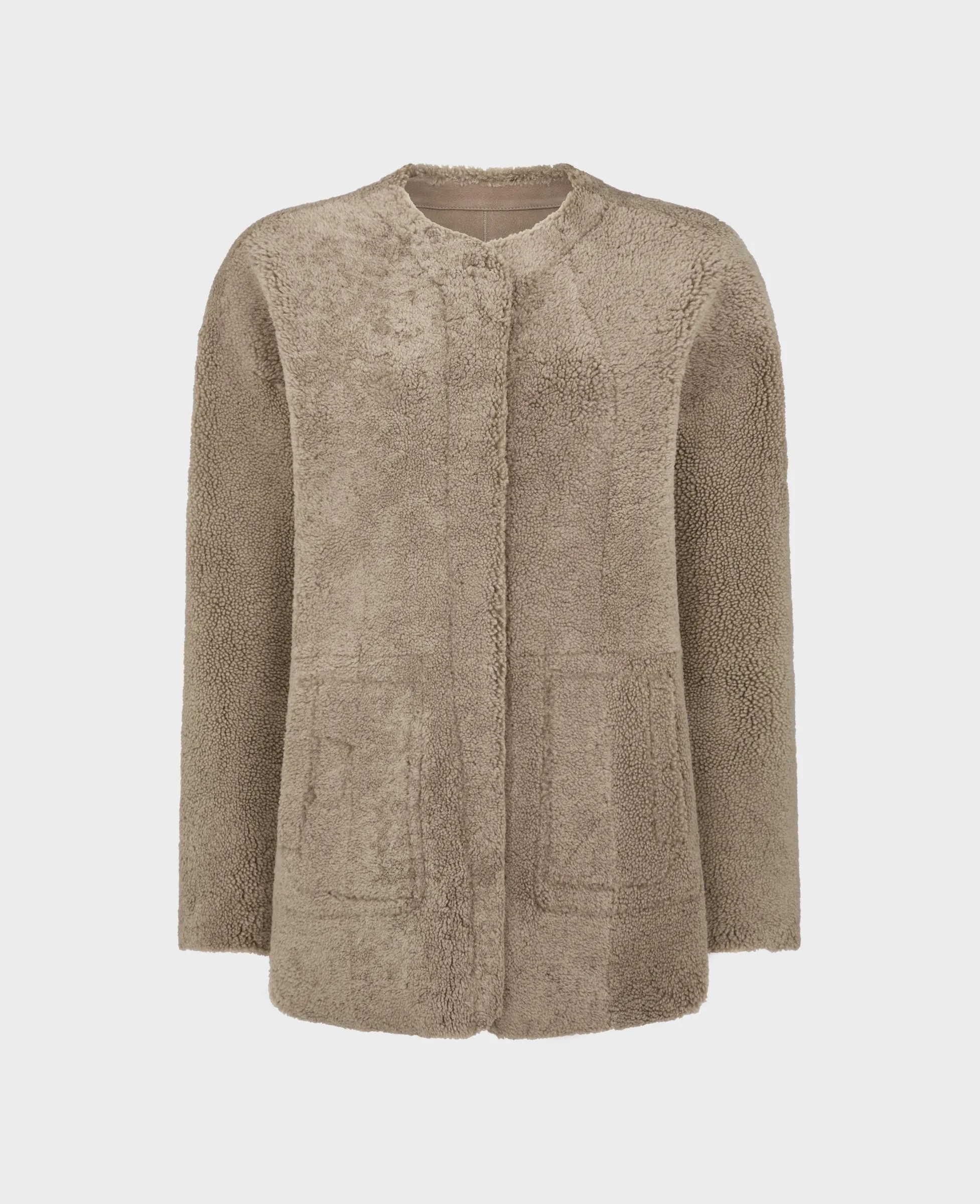 Short Cocoon Reversible Jacket Cross Ventilation Panels