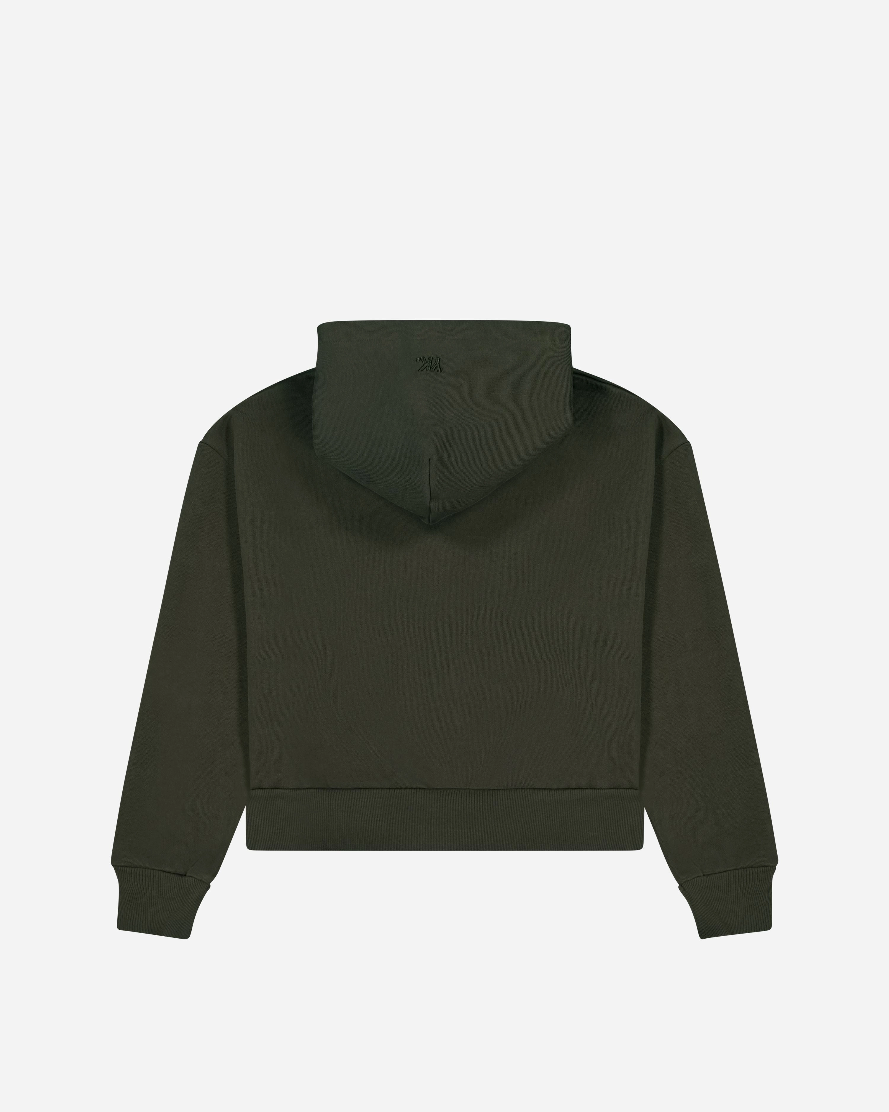 UV Protection Nothing Zip Up Hoodie | Olive