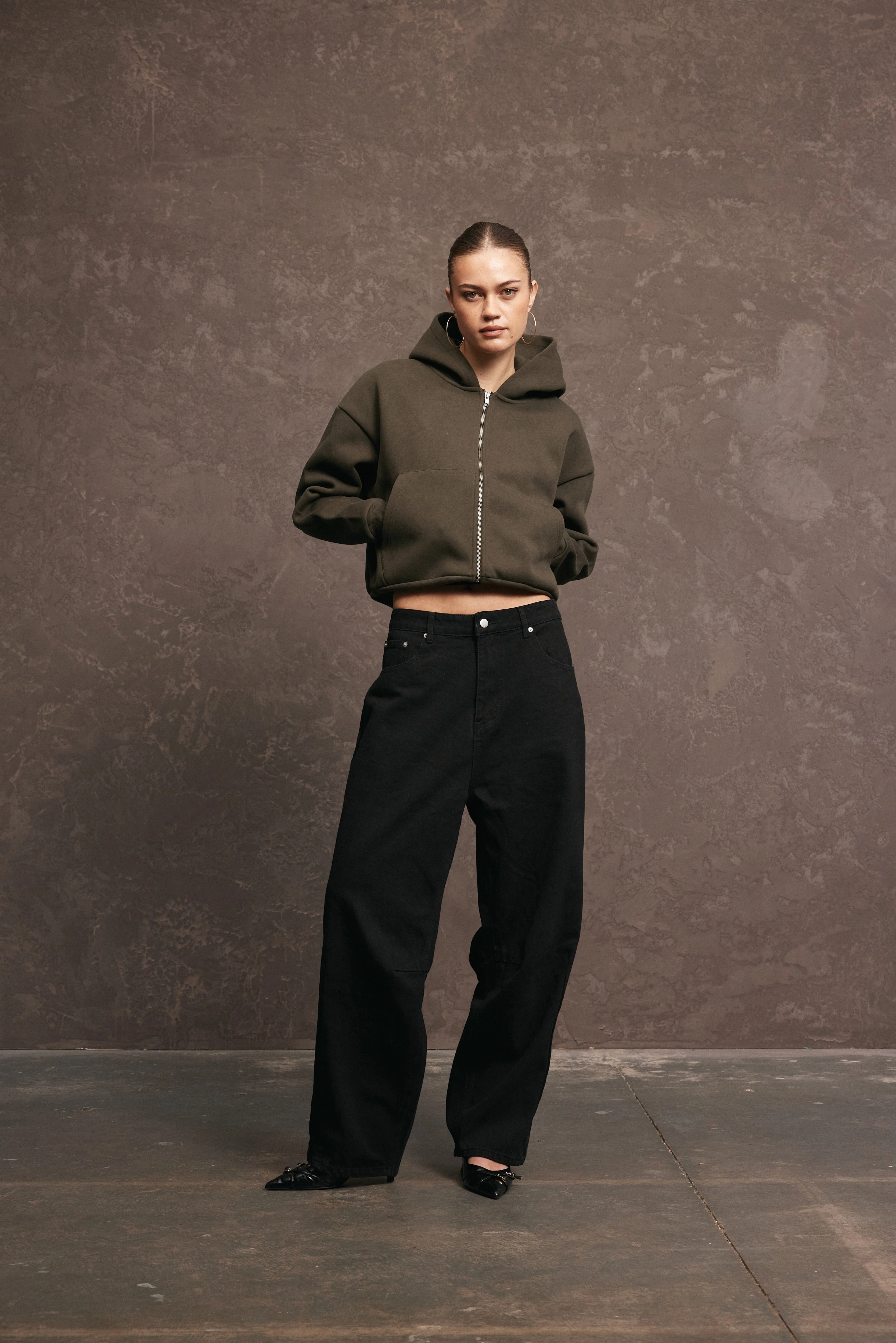 Nothing Zip Up Hoodie | Olive Young Professional Gender Neutral