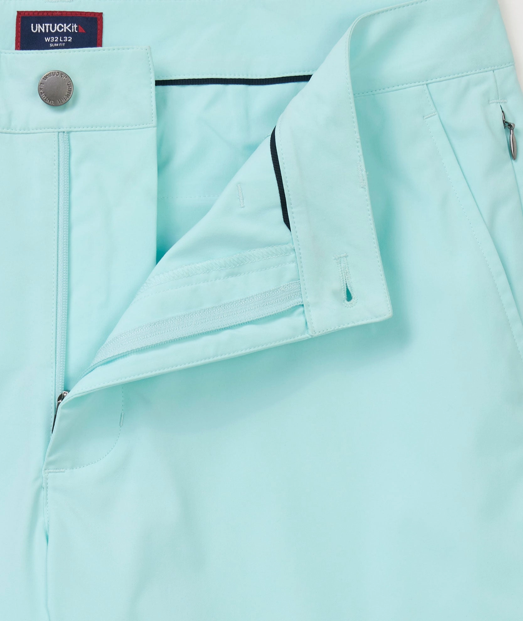Layered Panel Design Smooth Texture Traveler Tech Shorts