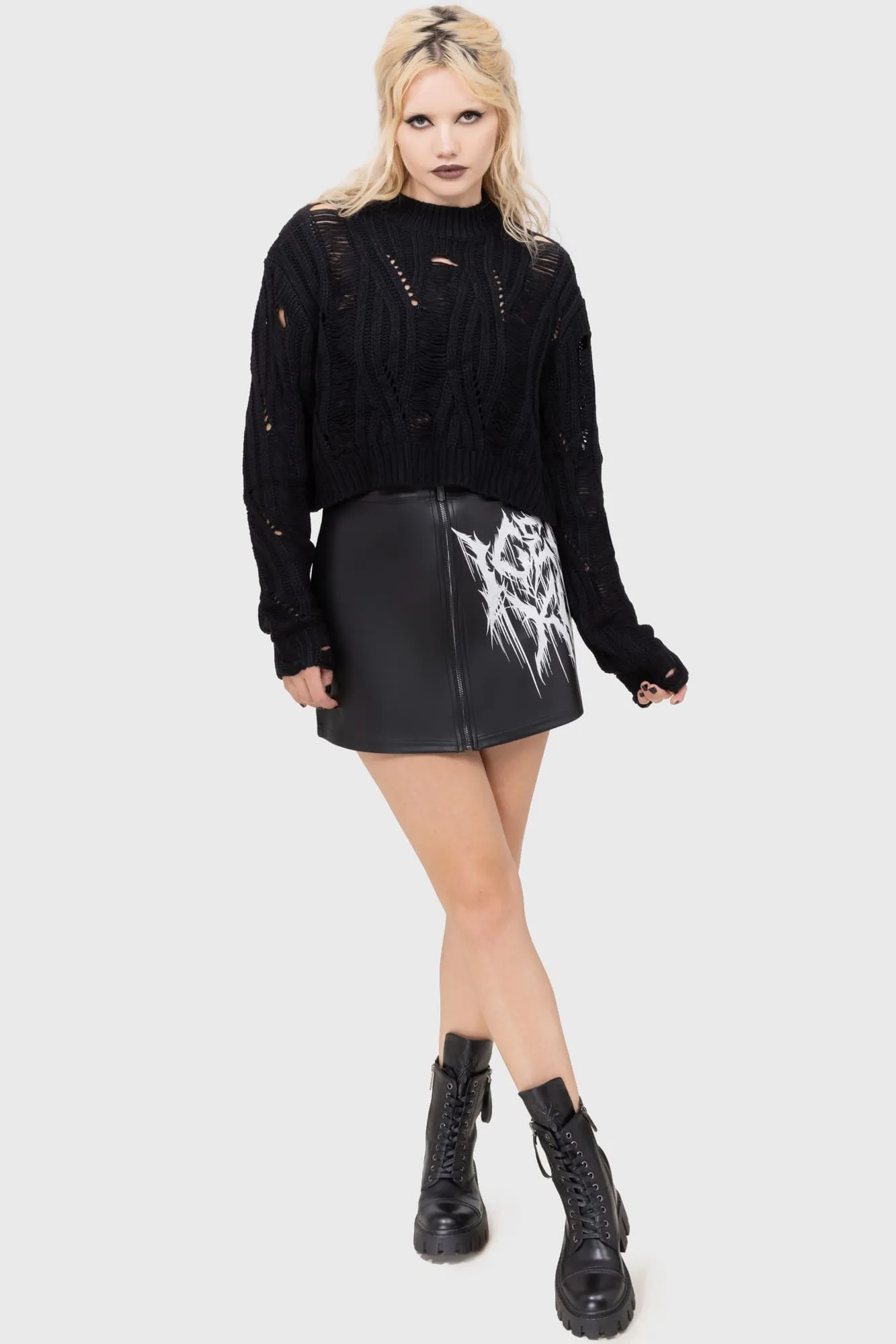 Gentle Wash Process Ghastmark Sweater