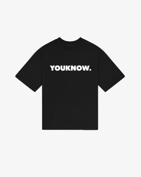 Everyday Outfit BLOCK TEE | Black